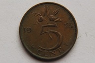5 CENT 1974 R. HOLANDIA - KT59