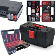 Skrzynka narzędziowa warsztatowa KDR4020N + Organizer na śrubki NORD12DUO