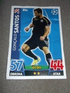 MATCH ATTAX 2015-2016 Dinamo Zagrzeb Concalo Santos 421 uszkodzona