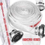 WĄŻ OGRODOWY STRAŻACKI 2 CALE 30M DO SZAMBA DO WODY STRAŻAK 8 BAR