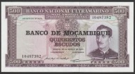 Mozambik 500 escudos 1967 - Caldas Xavier - stan bankowy UNC