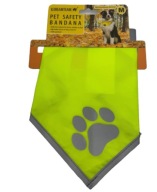 ODBLASKOWA BANDANA DLA PSA - rozm. M