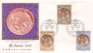 WATYKAN POSTE VATICANE -koperta FDC -1963 rok