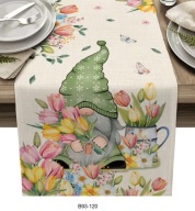 Bieżnik 120x33cm WIELKANOC WIOSNA KWIATY TULIPANY KRASNAL B93-120