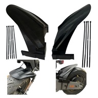 Mocny czarny Błotnik do Kukirin G4 2024 Komplet Przód Tył trytytki zestaw