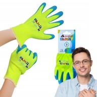 RĘKAWICE OCHRONNE ROBOCZE OGRODOWE DLA DZIECI DZIECIĘCE ARHEM FAMILY R.5