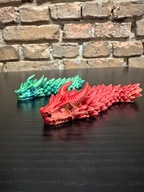 Smok 3D – elastyczna figurka długość ok. 11 cm