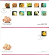 Alderney Wlk.Bryt. 2006, FDC 2kop. 12zn. fauna morska, koralowce, ukwiały