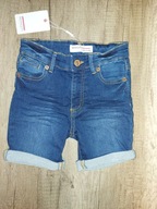 Jeansy szorty granatowe Minoti 5.10.15 roz 104/110