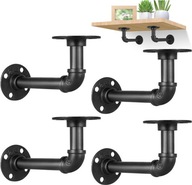 Wspornik półki z żelaza w stylu vintage industrialnym, wiszący ścienny z133