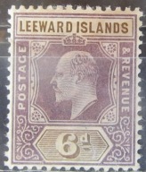 Leeward kolonia brytyjska stary znaczek (1/20