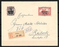 &OKUPACJA NIEMIECKA (ON) ROCZNIK 1916 Fi 27-28 kas. OBIEG,ERKA - WILNO