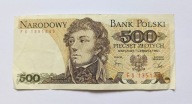 500 ZŁOTYCH 1982 seria FS 135...