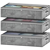 Podłużna Składana Torba Organizer na Ubrania 3 szt