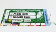 bilet PELIKAN Łowicz - BŁONIANKA Błonie 31.10.2021