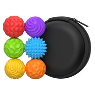 Magnetyczne Sensoryczne Kulki Antystresowe z etui: Wielokolorowe 6 sztuk