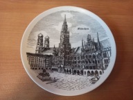 Talerz kolekcjonerski Monachium 20 cm panorama - Bavaria