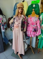 Kombinezon damski r. Uni, różowy masełko Italy !!!