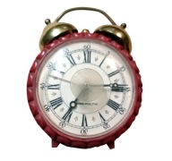 Stary budzik PRL / MERA-POLTIK / Sprawny