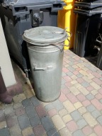 Metalowy Kosz na śmieci