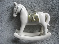 Konik na biegunach ceramika + gratis wazonik z ceramiki