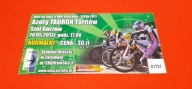 bilet żużel UNIA Tarnów - STAL Gorzów 20.05.2012
