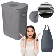 KOSZ NA BUTELKI PLASITKOWE ZWROTNE KAUCYJNE SKŁADANY TORBA Z UCHWYTAMI 100L