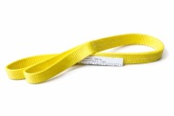 Pas transportowy pętla zawiesie pasowe 1T 1000kg żółte