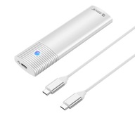 Obudowa dysku Orico PWDM2-G2-WH-BP M.2 SATA/NVMe USB-C 10Gbps 4TB