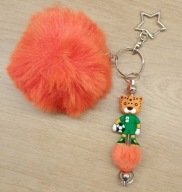 Brelok Piłkarz Piłka nożna zawieszka 6423 Oliwia Kurowska, Kuba Kurowski