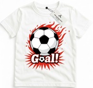 Koszulka dziecięca Goal! Piłka nożna 134 8-9 lat