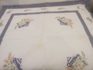 OBRUS SERWETA SERWETKA PŁÓCIENNY SKANDYNAWSKI ORYGINALNY HAFTOWANY