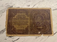 Polska - 1000 marek - 1919 - seria L