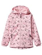 LUPILU kurtka SOFTSHELL różowa KAPTUR nadruk kotki 86/92 NOWA