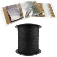 SZNUREK DO ROLET PLISOWANYCH 0.8MM PLIS 22M CZARNY