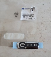 Emblemat Citroen Berlingo E HDI E hdi