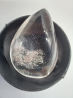 Kolekconerski naturalny kwarc fantomowy jasny #49 24x16mm