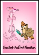 A2 PLAKAT FILM NA TROPIE RÓŻOWEJ PANTERY, TRAIL OF THE PINK PANTHER (1982)