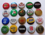 Kapsle Polskie zestaw F NIEBUTELKOWANE