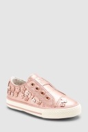 NEXT rose gold buty buciki trampki tenisówki 23