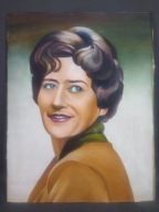 Start portret - olej malowany na płótnie