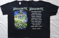 Megadeth Dystopia Europe Tour koszulka M orginał koncert 4.06.2026.Gdańsk