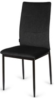 Krzesło tapicerowane VALVA DUO FABRIC BLACK
