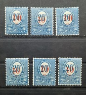 Znaczki Górny Śląsk 1920,czyste