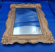 LUSTRO W DREWNIANEJ RAMIE REGANCY 1900 R.ITALY