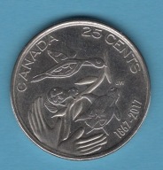 (2KA94) Kanada 25 centów, 2017