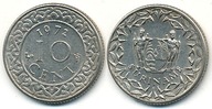 Surinam 10 Cent - 1972r ... Monety