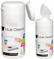 Chusteczki do ekranów LCD/OLED, okularów. 100szt. Bezalkoholowe