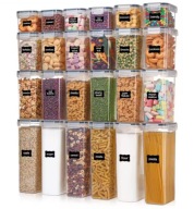 Pojemniki na Żywność zestaw 24 SZT pojemnik 2.8l 2L 1,4L 0,8L + GRATISY