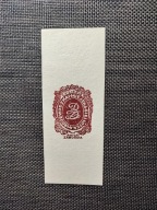 EXLIBRIS EX LIBRIS 400 LAT ZAMOŚCIA MIEJSKA BIBLIOTEKA 1980 /ZAMOJSZCZYZNA
